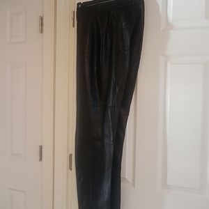 Ladies size 10 leather pants